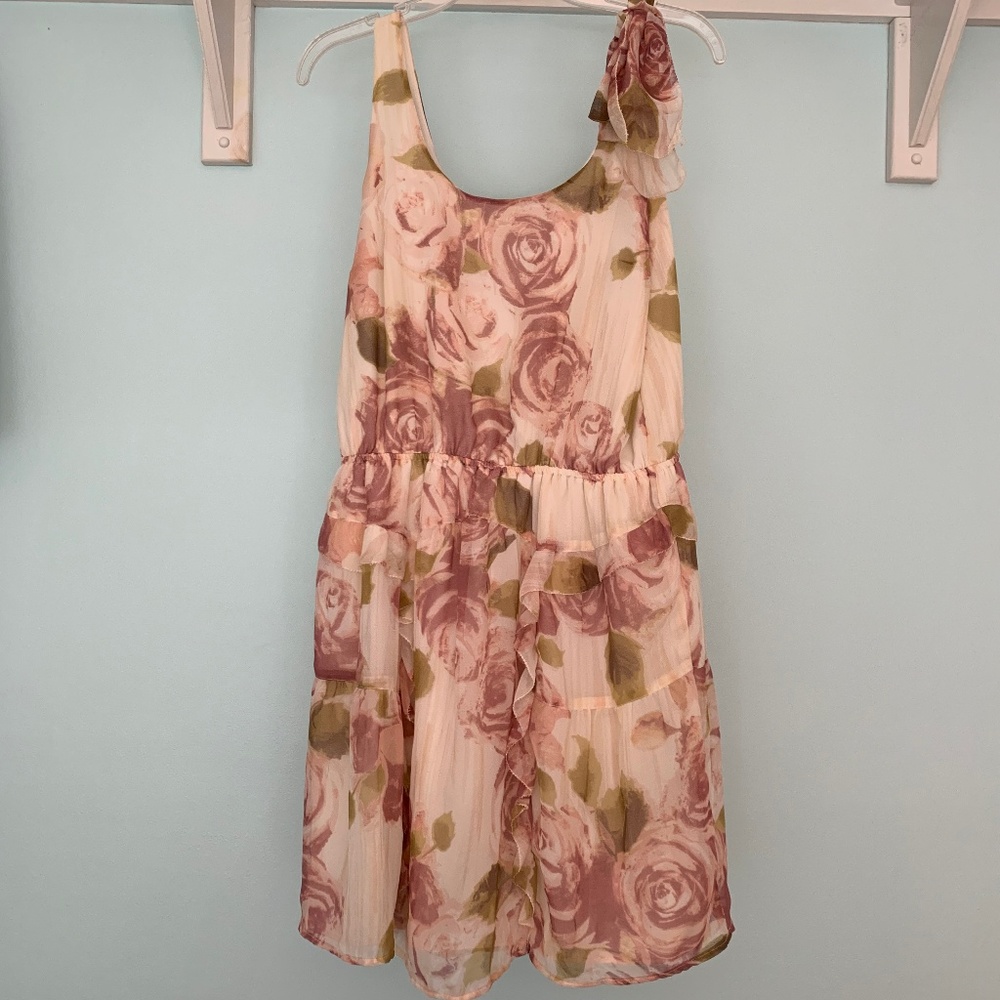 Chiffon Floral Dress